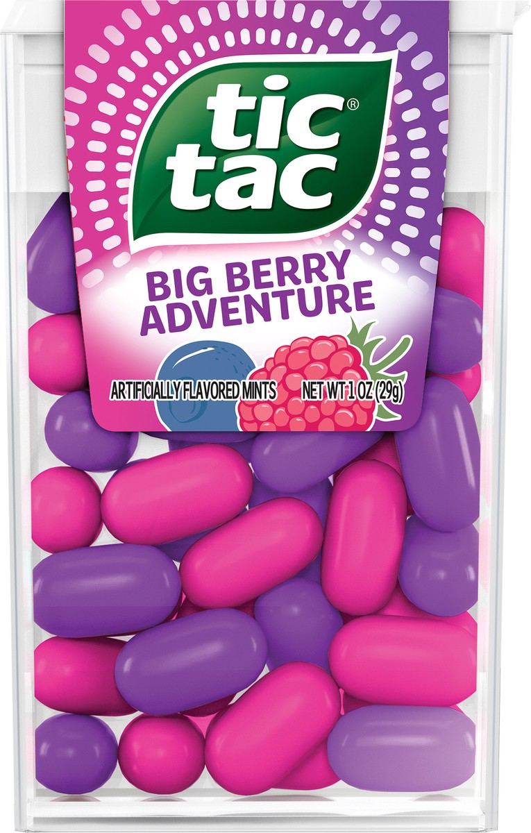 slide 4 of 10, Tic Tac Big Berry Adventure Mints, 1 oz