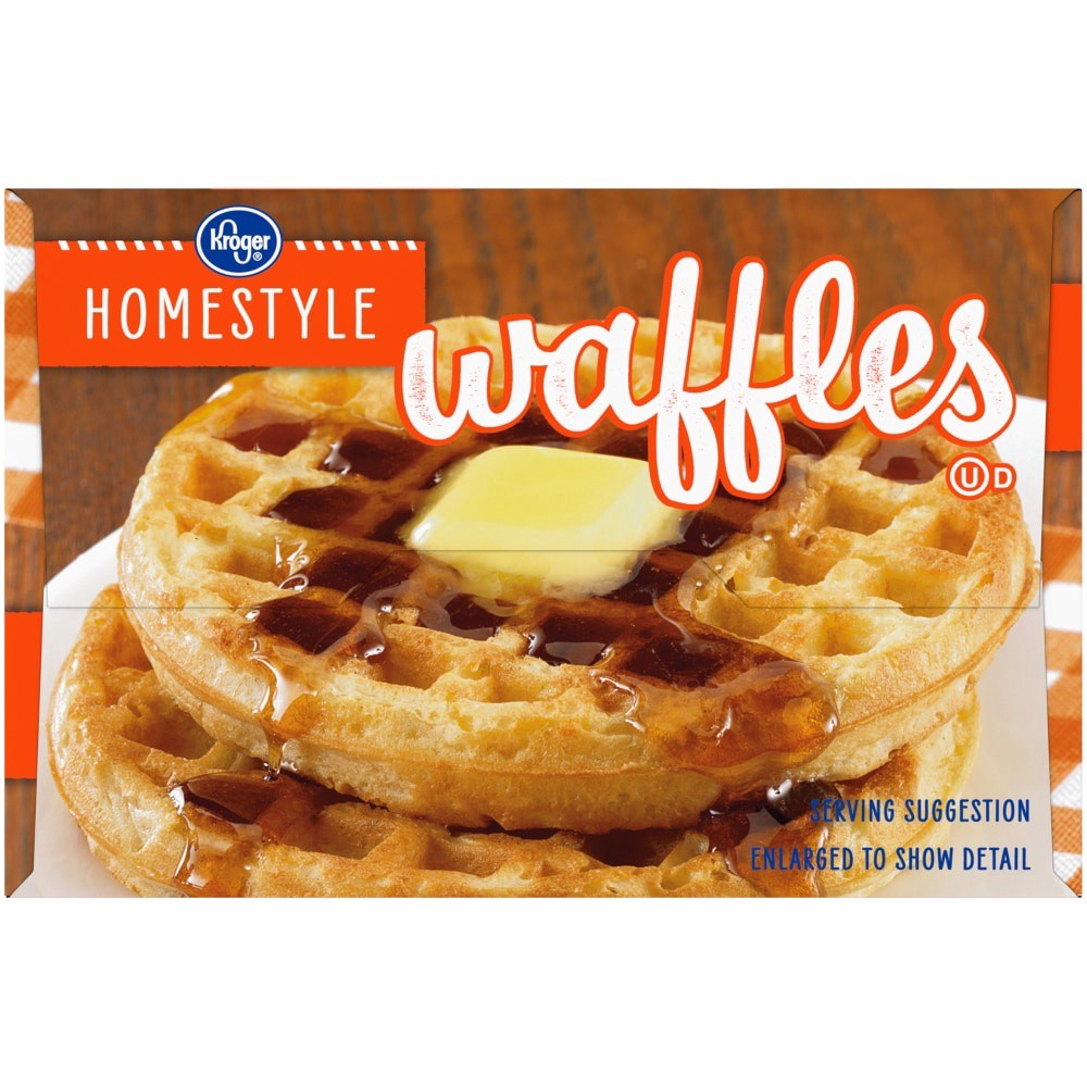 slide 6 of 6, Kroger Homestyle Waffles, 10 ct; 1.23 oz