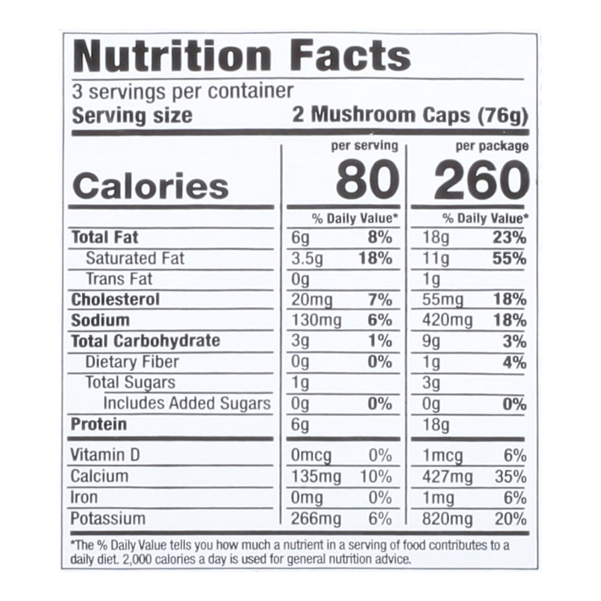 slide 6 of 13, Champs Stuffed Tuscan Pizza Baby Bella Caps 8 oz, 