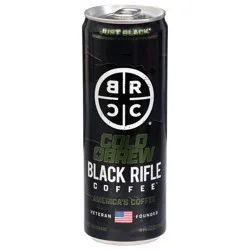 Black Rifle Coffee Company Cold Brew Just Black Coffee Beverage, 11 fl oz