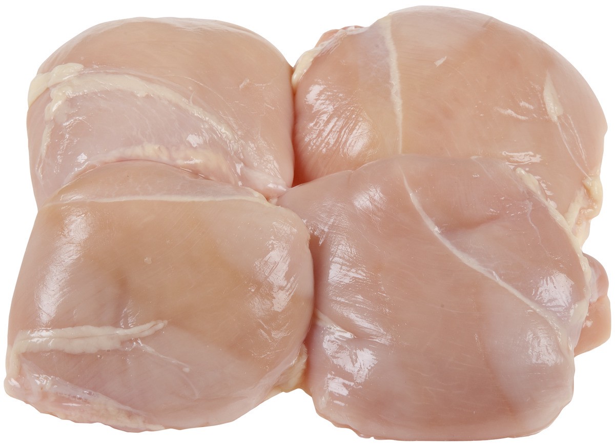 slide 1 of 1, Springer Mountain Farms Fresh Thyme Antibiotic Free Boneless Skinless Chicken Breasts Family Pack, per lb