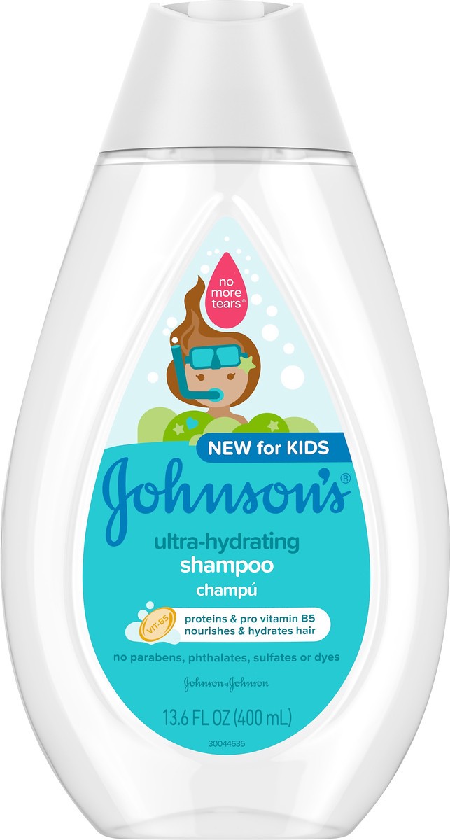 slide 5 of 7, Johnson's Ultra-Hydrating Shampoo 13.6 oz, 13.6 fl oz