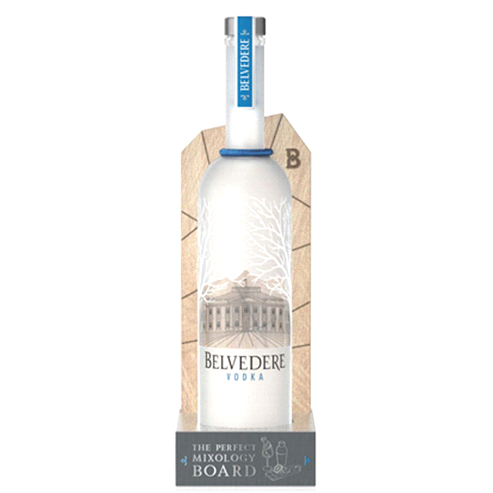 slide 1 of 9, Belvedere Vodka With Mixology Kit Vap, 750 ml