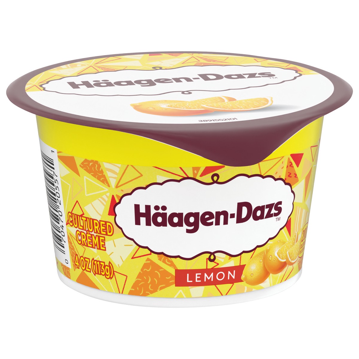 slide 7 of 14, Häagen-Dazs Haagen Dazs Cultured Cream Yogurt Style Snack, Lemon, 4 oz Cup, 4 oz
