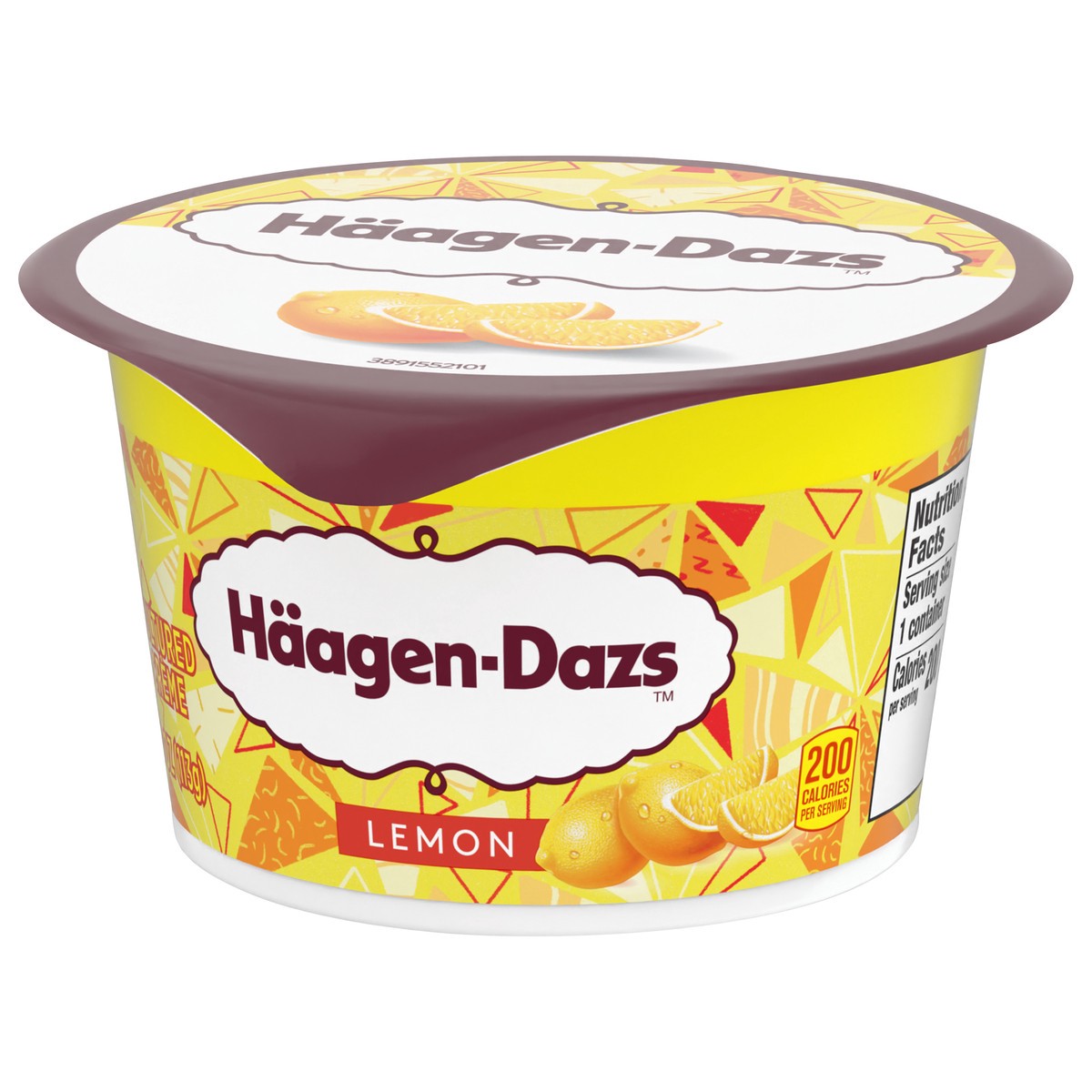 slide 12 of 14, Häagen-Dazs Haagen Dazs Cultured Cream Yogurt Style Snack, Lemon, 4 oz Cup, 4 oz