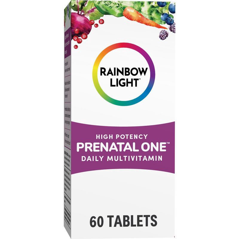slide 1 of 5, Rainbow Light Prenatal One Multivitamin Tablets - 60ct, 60 ct
