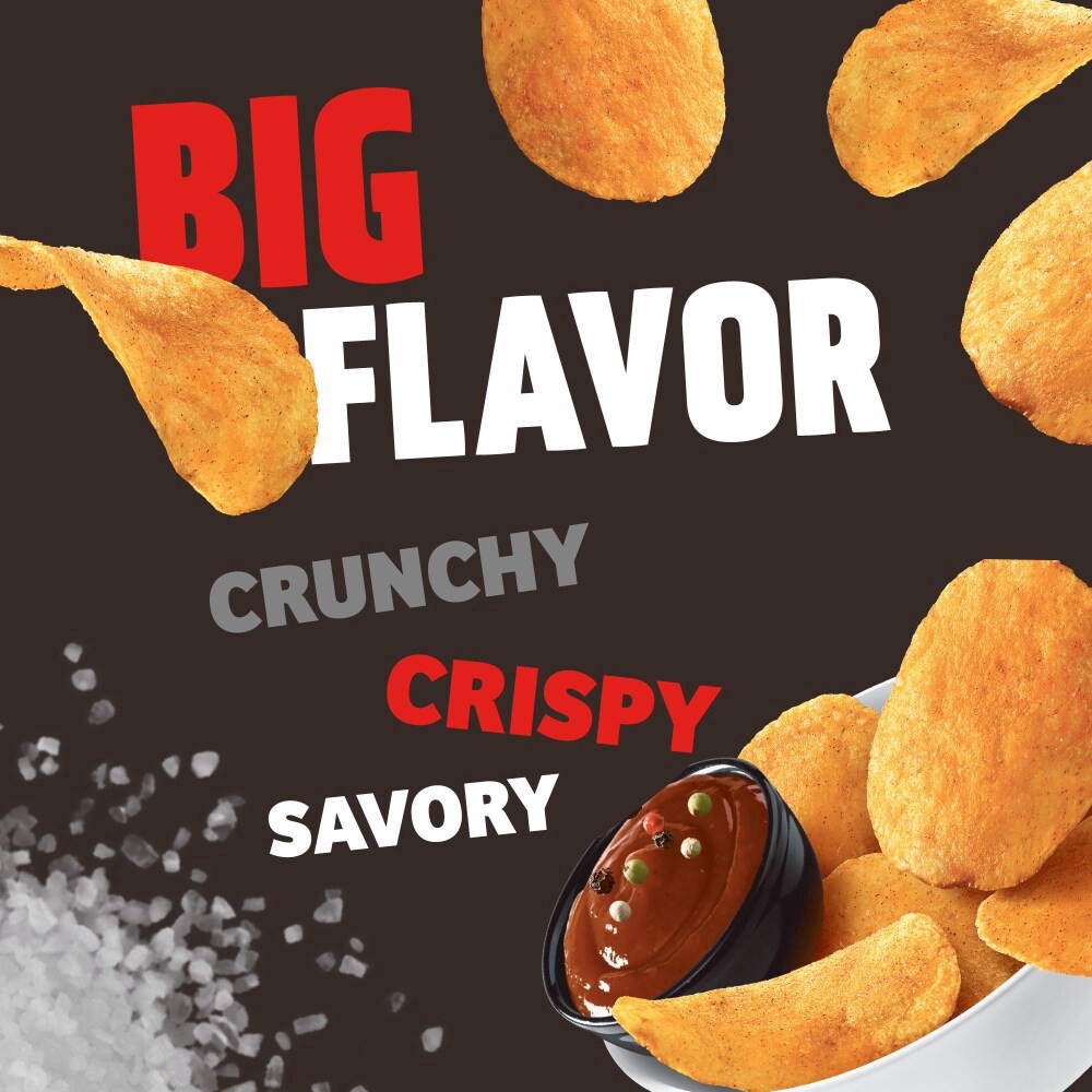 slide 3 of 4, Kroger Sweet & Mesquite Bbq Flavored Potato Chips, 7.75 oz