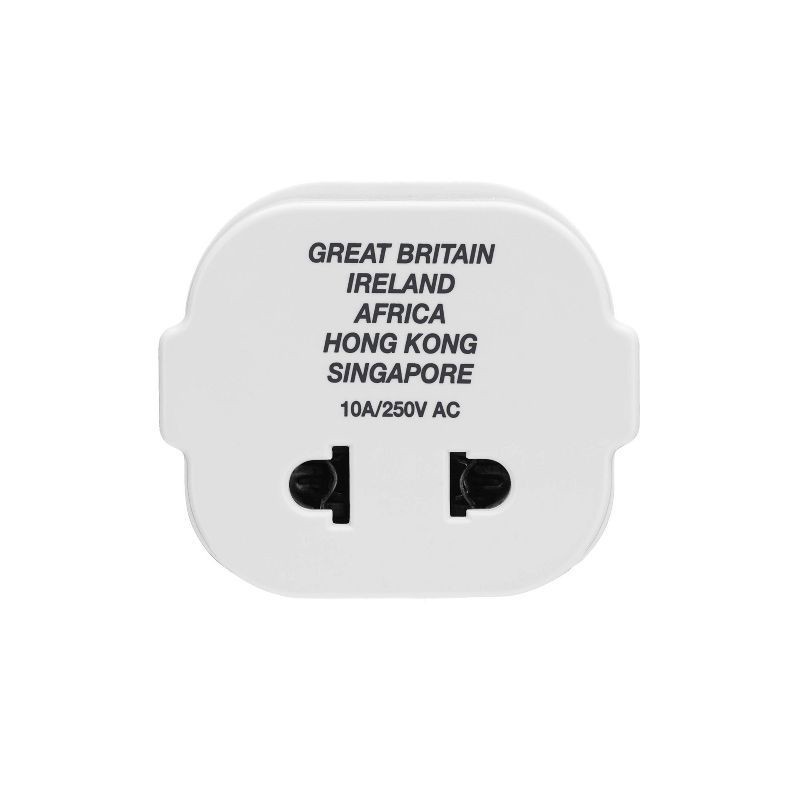slide 7 of 12, Travel Smart by Conair Adapter Plug Set, 4 ct