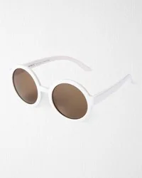Littleplanet Kid Round Recycled Sunglasses Cream 4Y-8Y