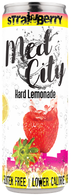slide 1 of 1, Med City Strawberry Hard Lemonade, 6 ct; 12 oz
