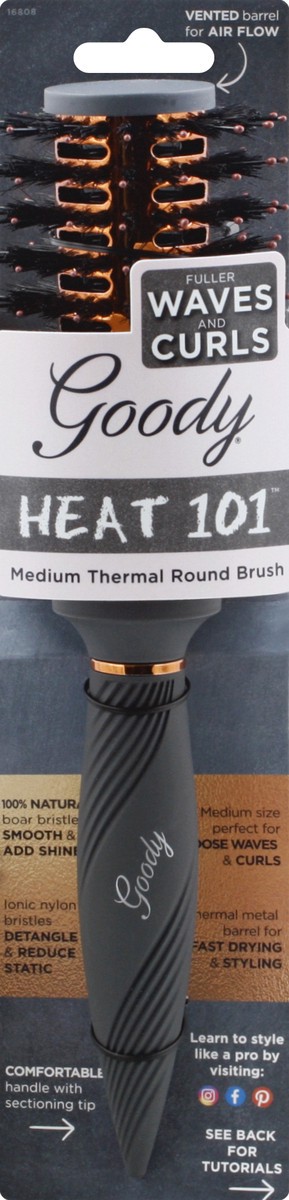 slide 1 of 8, Goody Round Brush Heat Wave Hot, 1 ct