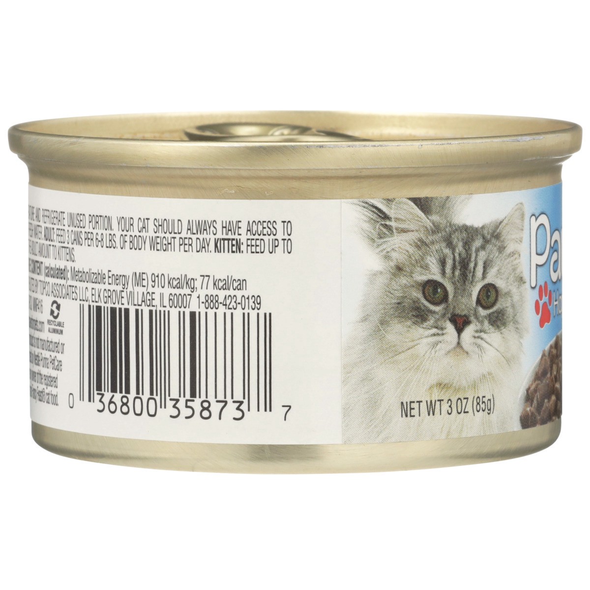 slide 11 of 11, Paws Happy Life Tuna Dinner In Gravy Grilled Flavor Cat Food, 3 oz