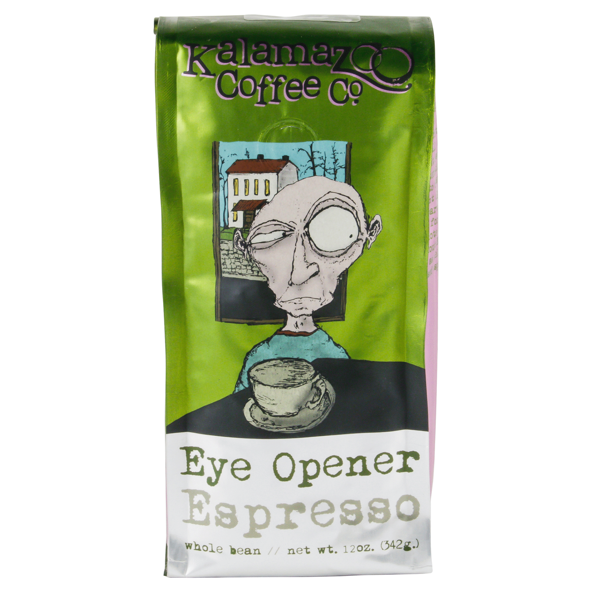 slide 1 of 4, Kalamazoo Coffee Eye Opener Espresso, 12 oz