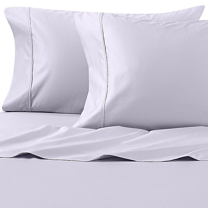 slide 1 of 1, Wamsutta PimaCott Solid 625-Thread-Count Standard Pillowcase Set - Light Blue, 1 ct