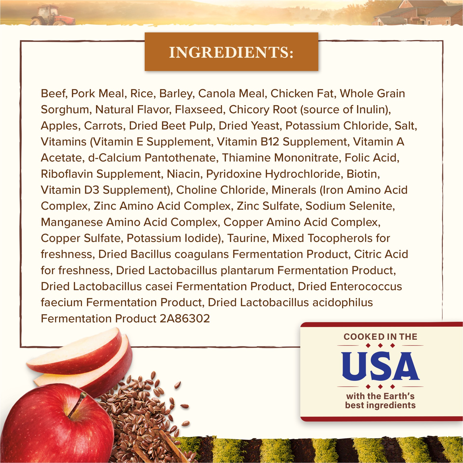 slide 2 of 4, Whole Earth Farms Healthy Grains Dry Dog Food, Small Breed Beef and Rice Recipe - 4 lb Bag, 1 ct
