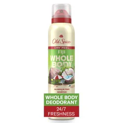 Old Spice Whole Body Deodorant for Men, Fiji, Aluminum Free Spray for 24/7 Freshness, 3.5oz
