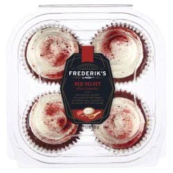 Frederik's by Meijer Red Velvet Filled Cupcakes, 11.7 oz