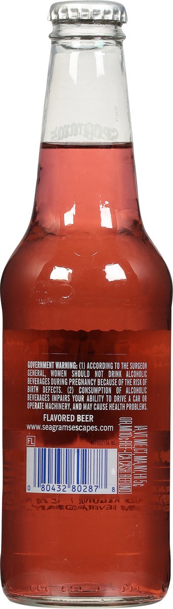 slide 8 of 9, Seagram's Escapes Black Cherry, Cherry Fizz Bottle, 11.2 oz