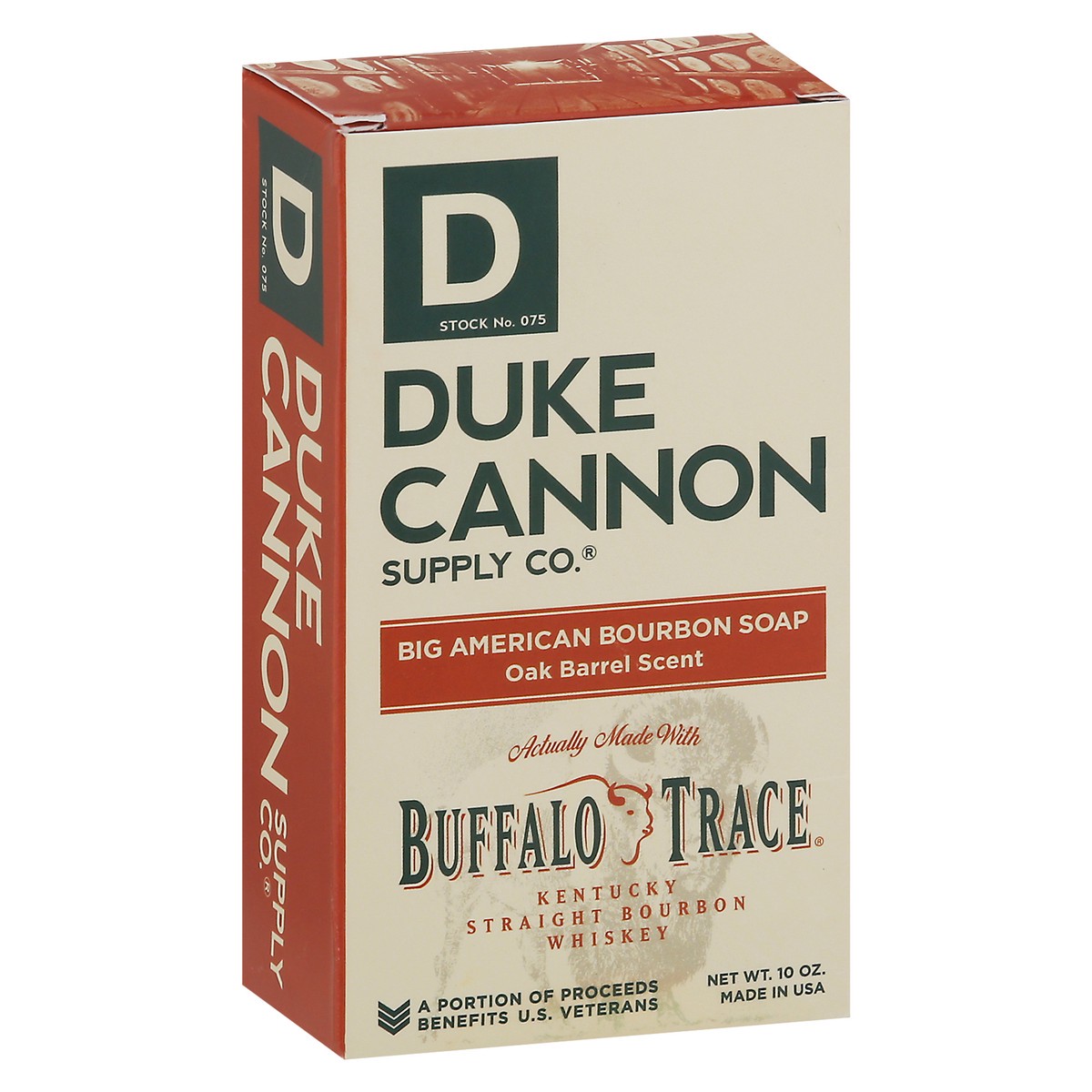 slide 6 of 9, Duke Cannon Big American Oak Barrel Scent Bourbon Soap 10 oz, 10 oz