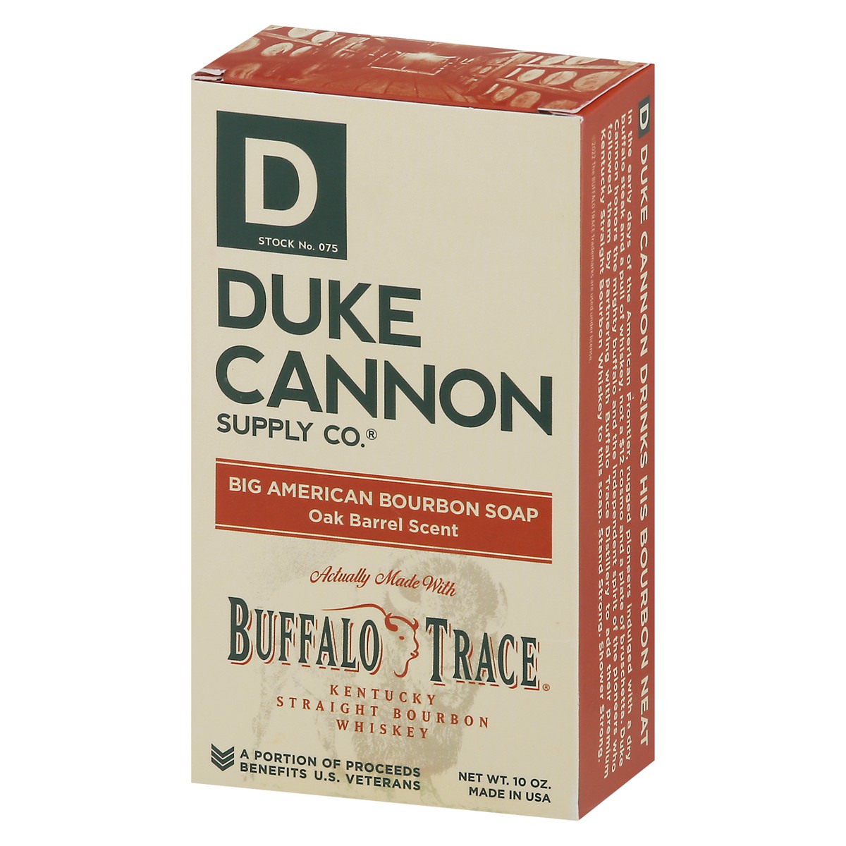 slide 9 of 9, Duke Cannon Big American Oak Barrel Scent Bourbon Soap 10 oz, 10 oz