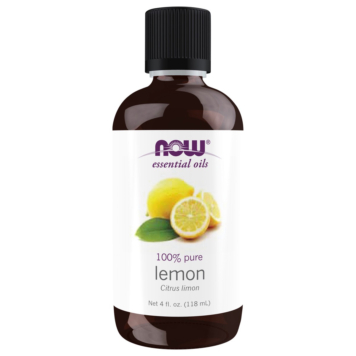 slide 1 of 4, NOW Lemon Oil - 4 oz., 4 oz