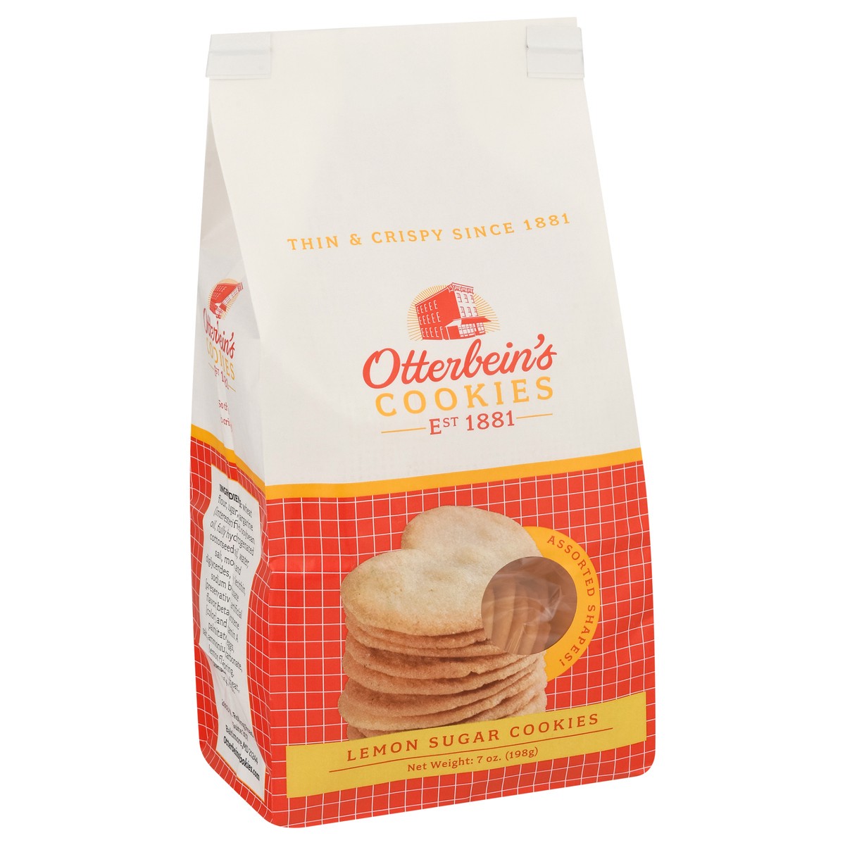 slide 4 of 4, Otterbein's Lemon Sugar Cookies 7 oz, 7 oz