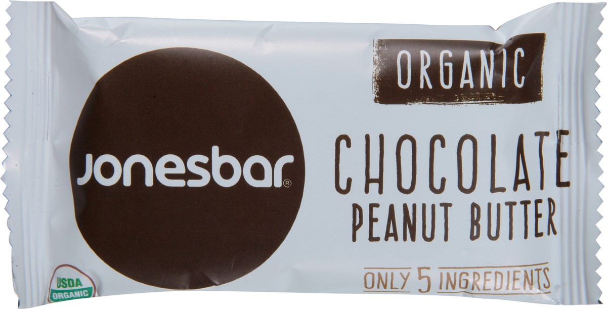 slide 6 of 9, Jonesbar Organic Chocolate Peanut Butter Bar 1.7 oz, 