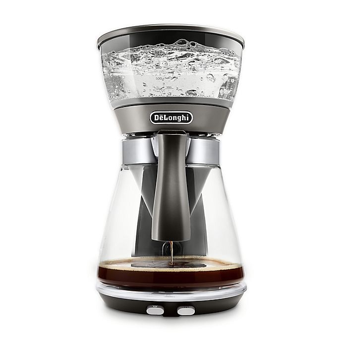 slide 1 of 6, De'Longhi 3-in-1 Specialty Brewer Coffee Maker - Silver, 1 ct