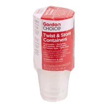 GFS Twist & Store Containers With Lid