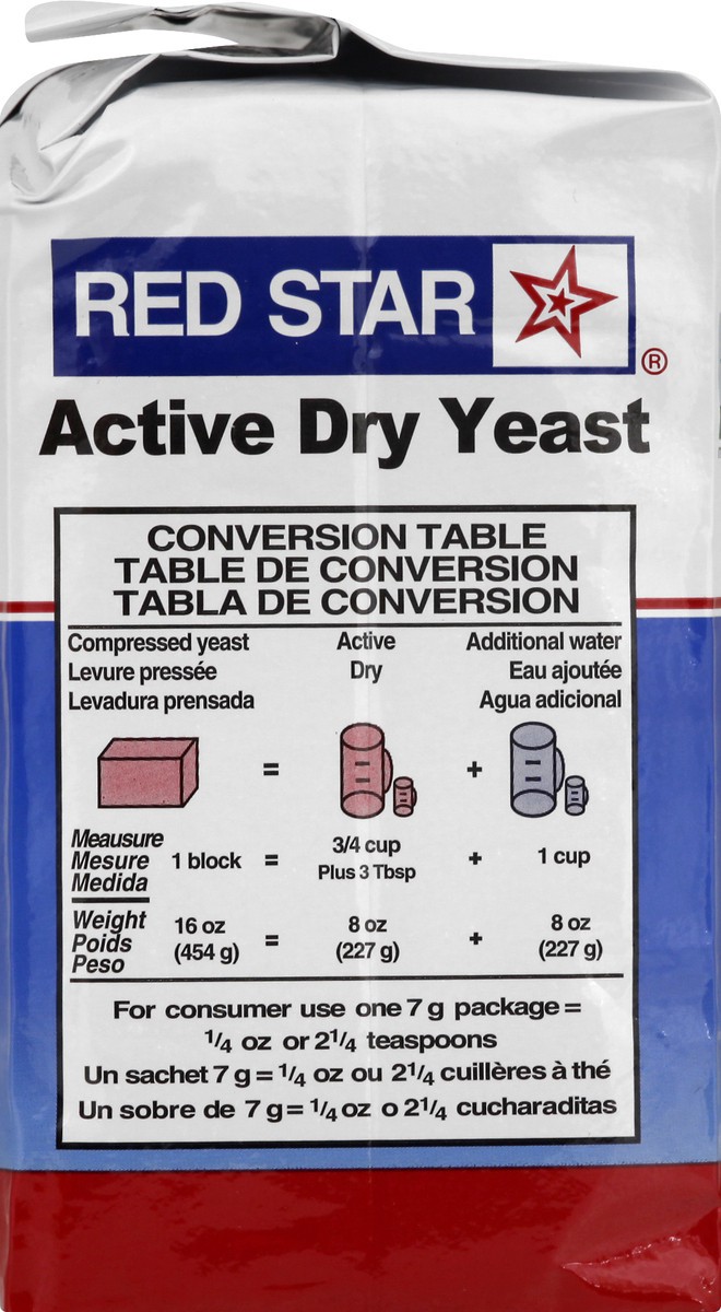 slide 2 of 9, Red Star Active Dry Yeast 32 oz, 32 oz