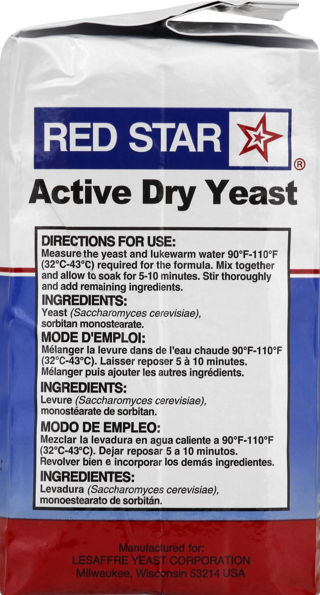 slide 7 of 9, Red Star Active Dry Yeast 32 oz, 32 oz