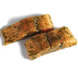 Em Wild Garlic Ez Meal Wild Garlic Marinated Raw Salmon