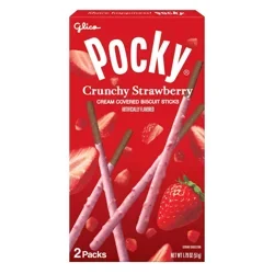 Glico Pocky Strawberry Cream Covered Biscuit Sticks - 1.79oz