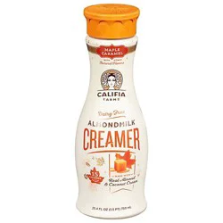 Califia Farms Maple Caramel Non Dairy Almond Milk Coffee Creamer - 25.4 Fl. Oz.