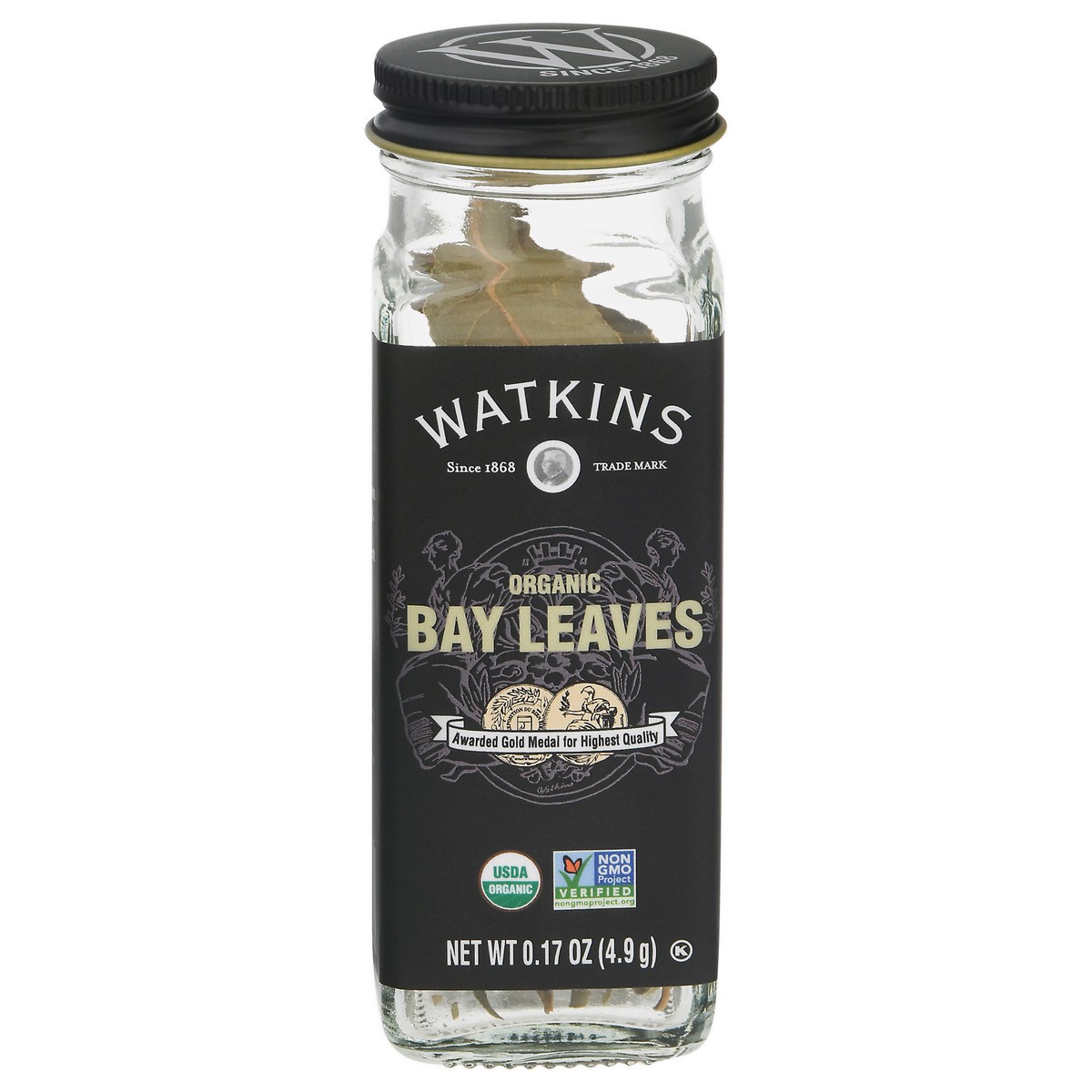 slide 1 of 9, Watkins Organic Org Bay Leaves, 0.17 oz