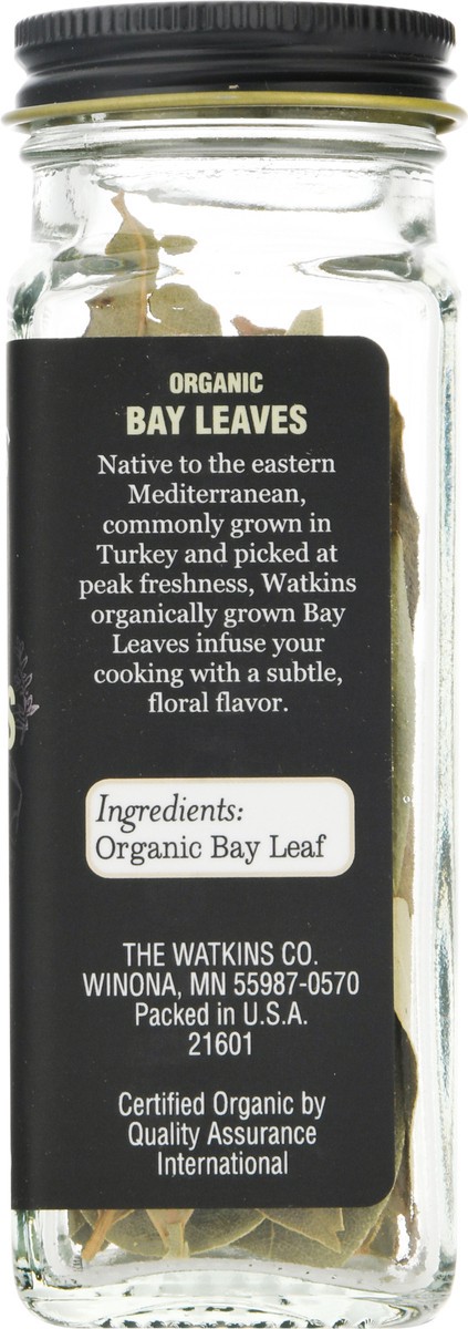 slide 8 of 9, Watkins Organic Org Bay Leaves, 0.17 oz