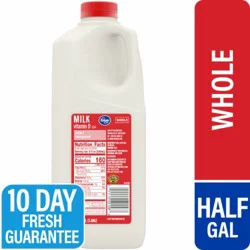 Kroger® Vitamin D Whole Milk Half Gallon