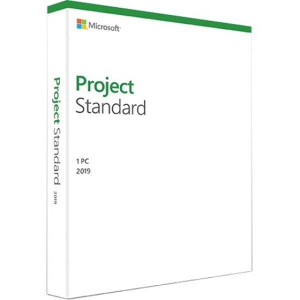 slide 2 of 2, Microsoft Project Standard 2019, Product Key, 1 ct