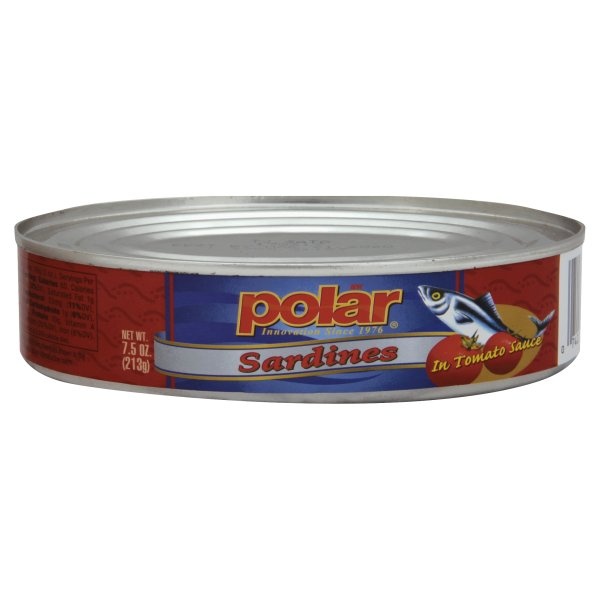 slide 1 of 2, Polar Sardines In Tomato Sauce, 7.5 oz