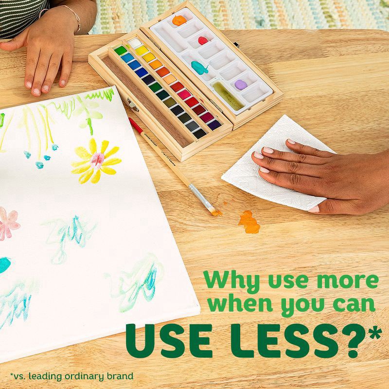 slide 16 of 16, Bounty Paper Towels Full Sheet White, 4 Triple Rolls, 75 Sheets Per Roll, 4 ct