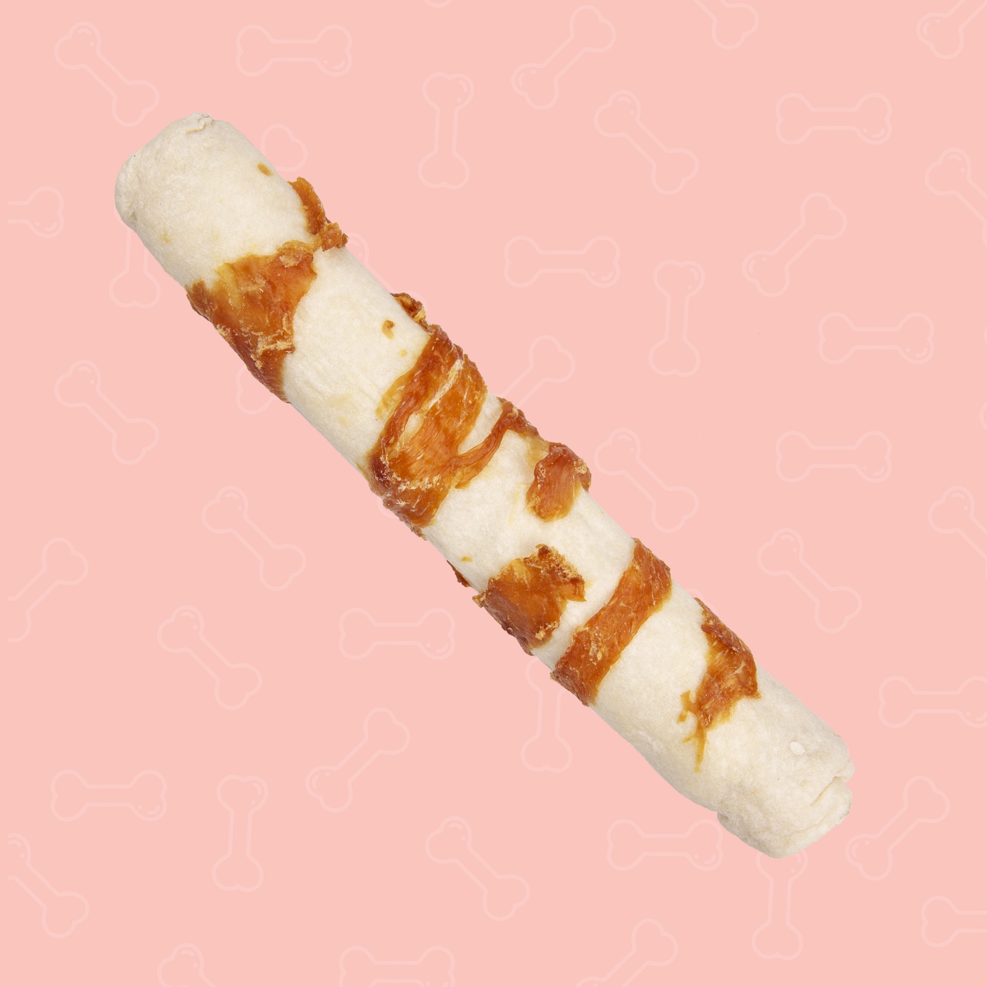 slide 9 of 10, Better Belly Proteins With Real Venison Large Rolls 3 Count, Digestible Rawhide For Dogs, 0.85 lb