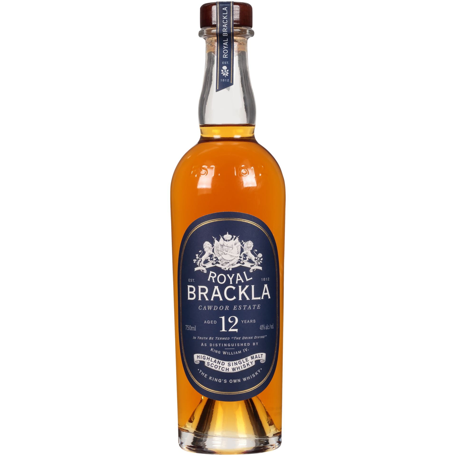 slide 5 of 5, Royal Brackla 12 Year Old Single Malt Scotch Whisky 40% 75Cl/750Ml, 750 ml