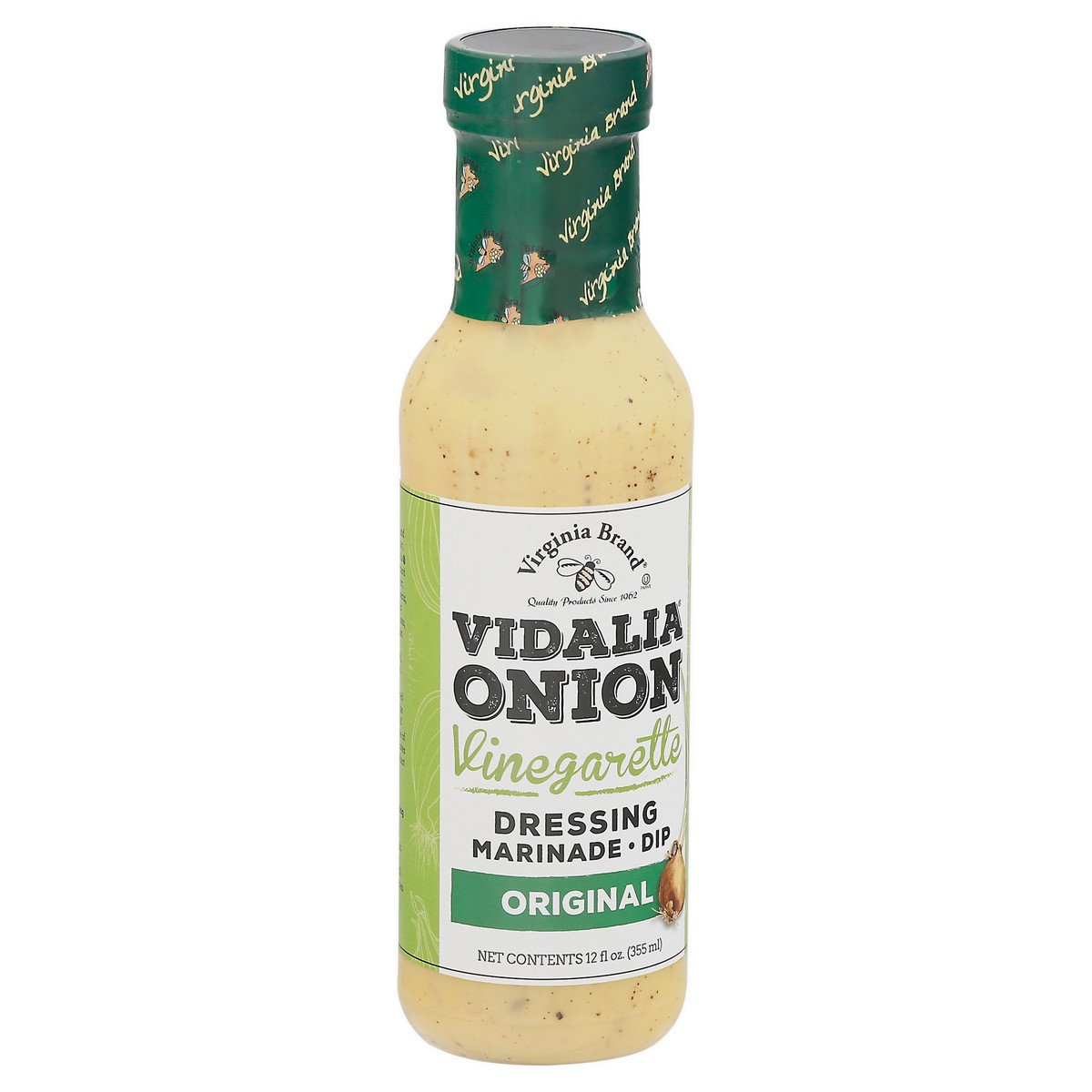 slide 2 of 12, Virginia Vidalia Onion Original Vinegarette Dressing 12 fl oz, 12 oz