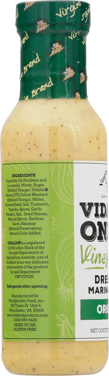 slide 4 of 12, Virginia Vidalia Onion Original Vinegarette Dressing 12 fl oz, 12 oz