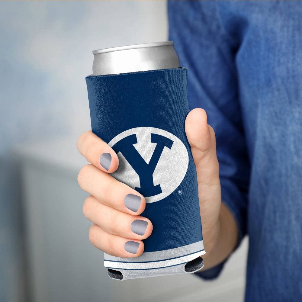 slide 2 of 3, NCAA BYU Cougars Slim Can Cooler, 1 ct