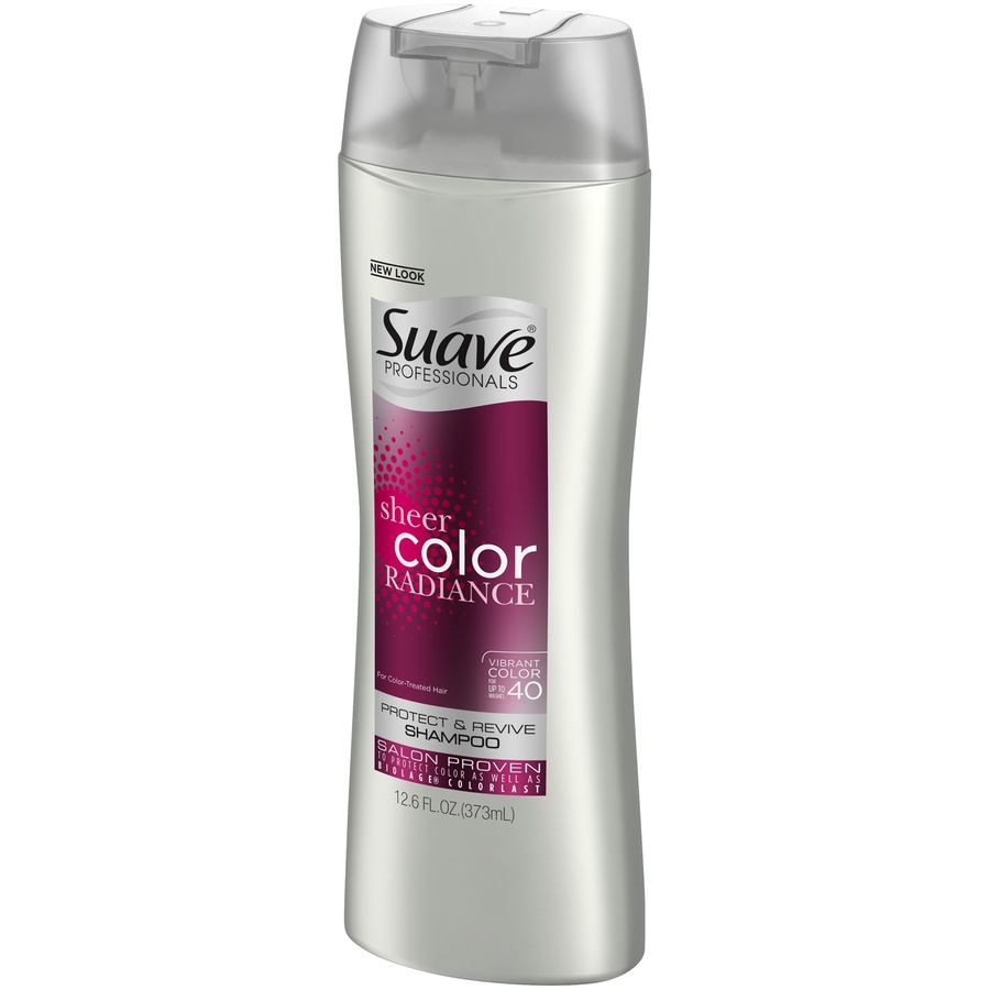 slide 3 of 4, Suave Professionals Color Protection Shampoo for Color-Treated Hair, 12.6 oz