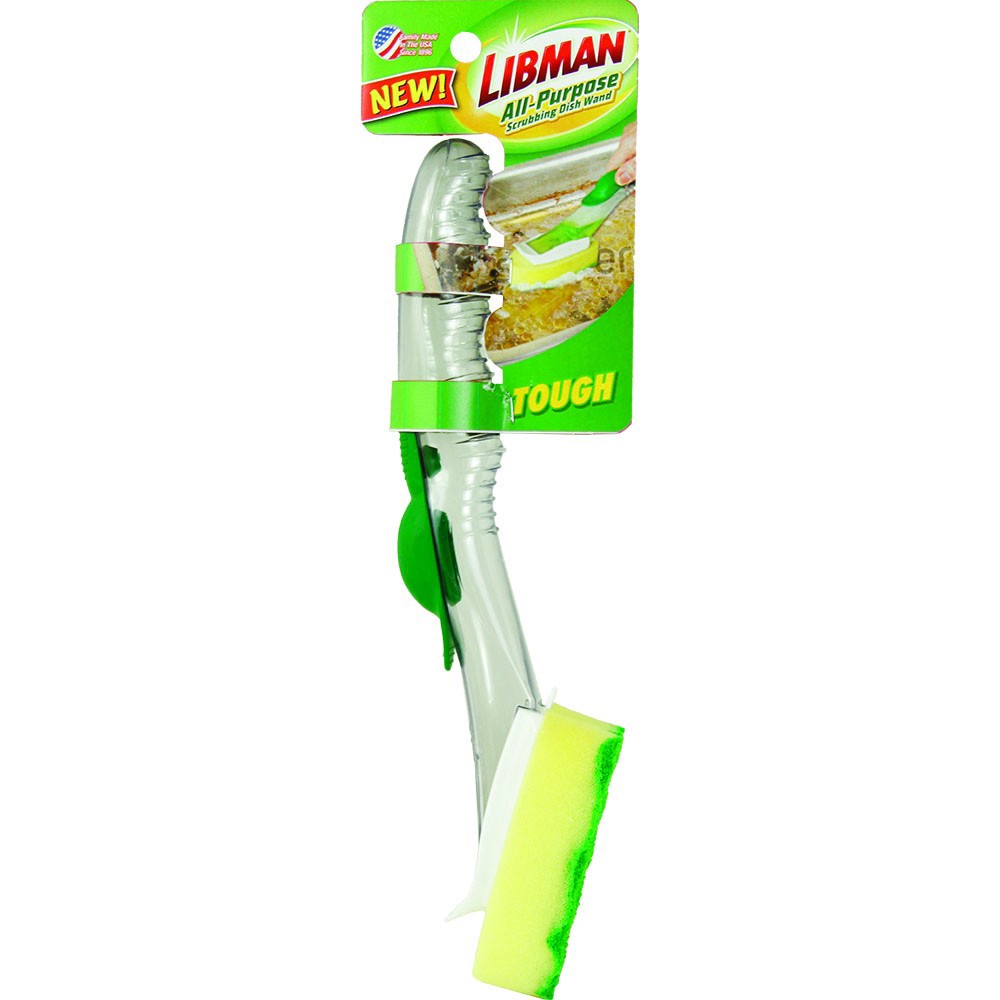 slide 2 of 2, Libman Dish Wand Scouring Sponge, 1 ct