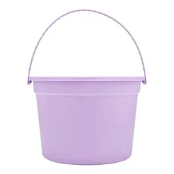 Holiday Home Easter Plastic Bucket - Purple