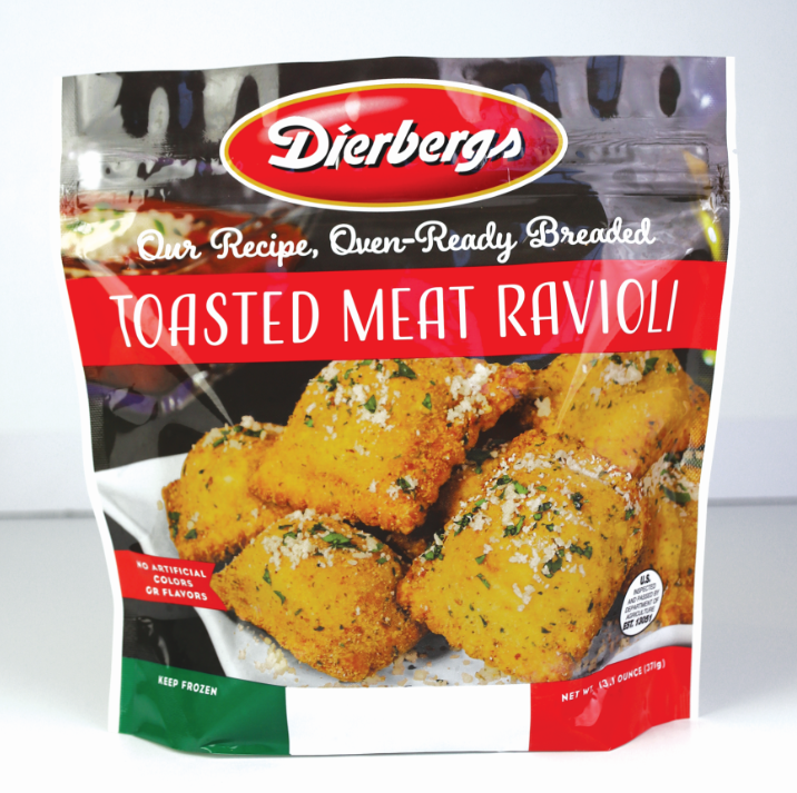 slide 1 of 1, Dierbergs Toasted Ravioli, 13.1 oz