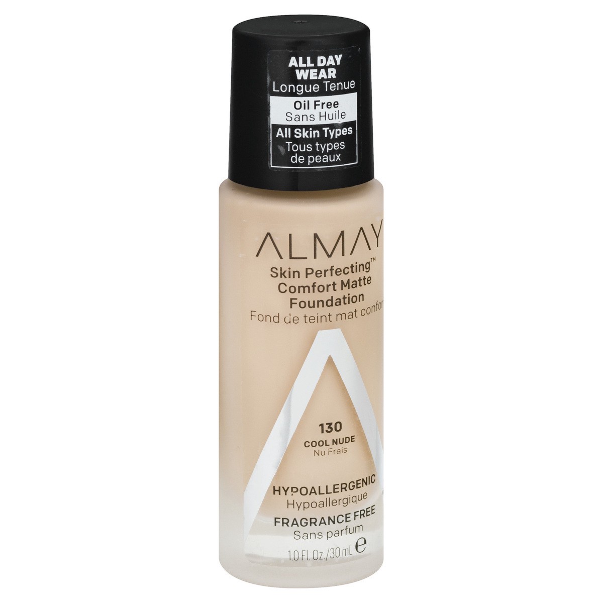 slide 2 of 9, Almay Skin Perfecting Foundation Comfort Matte Cool Nude - 10 Fl. Oz., 10 fl oz